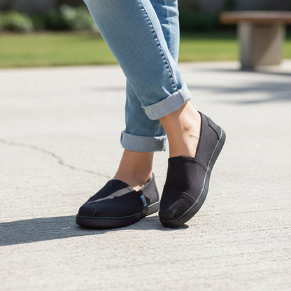 Breathable Canvas Slip On Shoes Lightweight All-Day Comfort