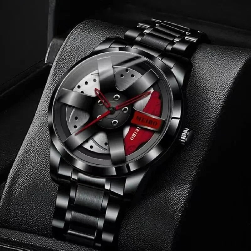 Men's Luxury Watch Rotary Sport Car Rim Watch For Men