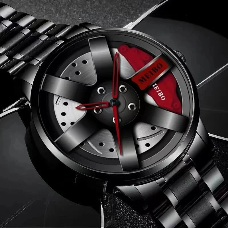 Men's Luxury Watch Rotary Sport Car Rim Watch For Men